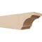 Ekena Millwork 6in. W x 6in. H x 20in. L Pescadero Woodgrain TimberThane Rafter Tail, Primed Tan RFTUR06X06X20PECRCPR - alternate 1